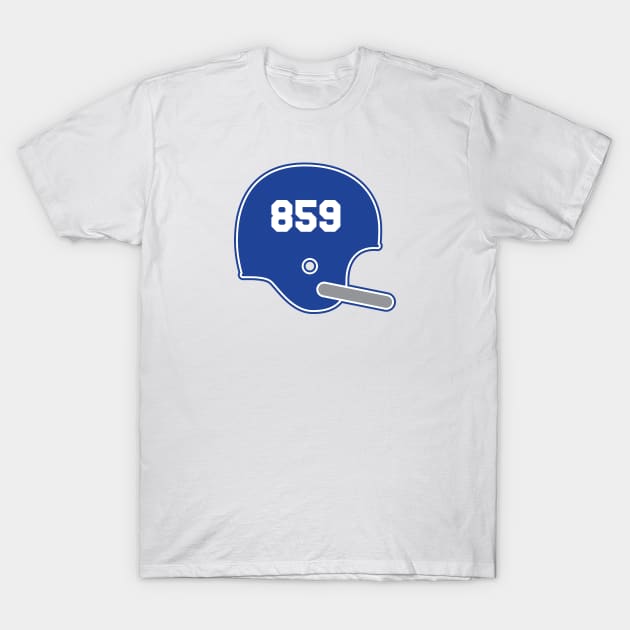 University of Kentucky Area Code Helmet T-Shirt by Rad Love